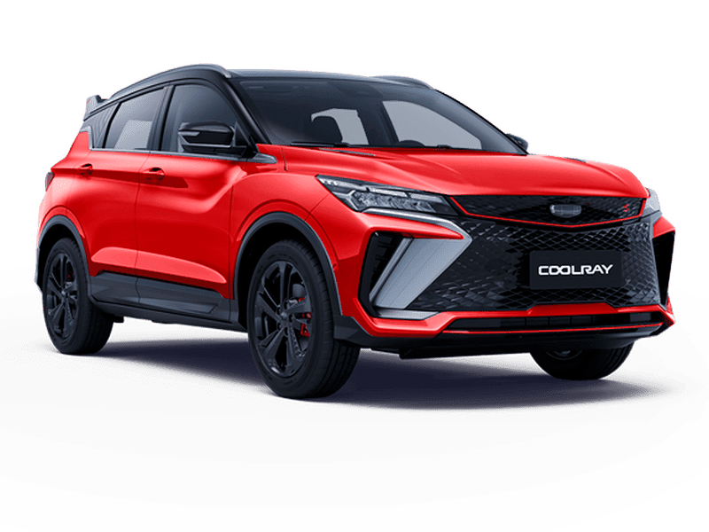 Geely Coolray New — Красный