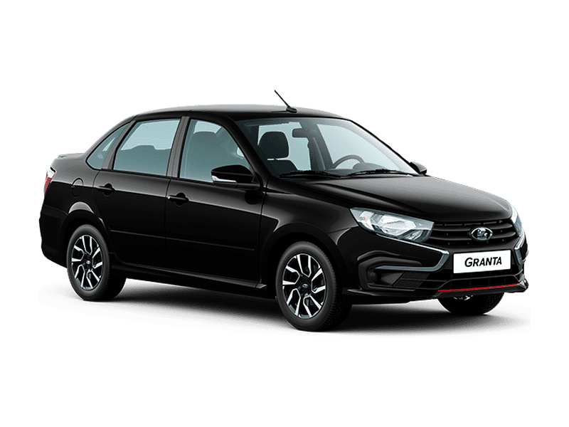 Lada Granta Drive Active — Черный «Пантера» (672)